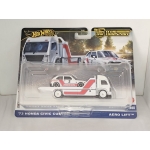 Hot Wheels 1:64 Honda Civic Custom 1973 on Aero Lift